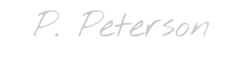 P. Peterson signature